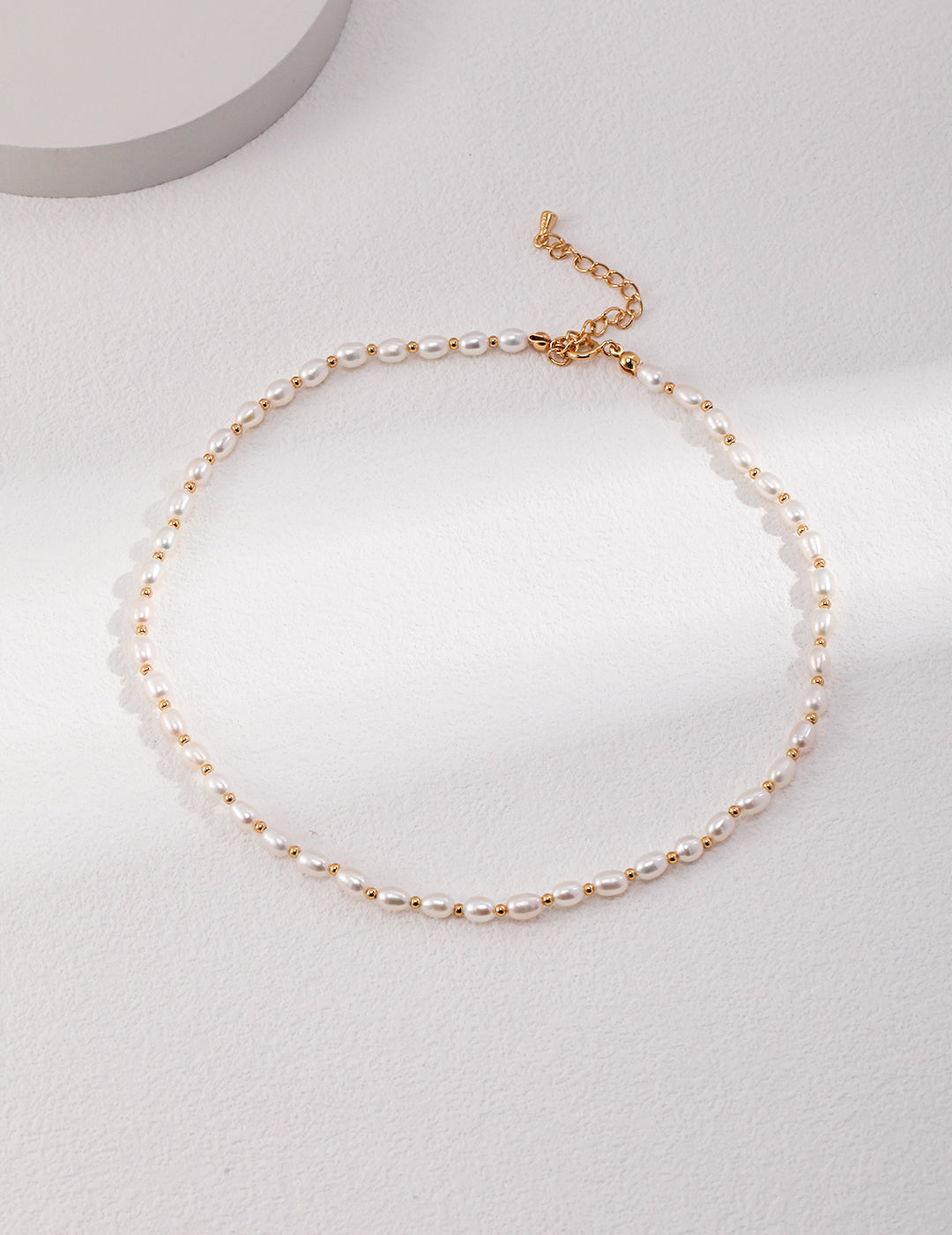 “Soft Dew” Pearl Necklace