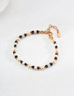 “Golden Gaze” Silver Tiger Eye Bracelet