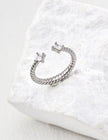 “Lumière” Silver Zircon Ring