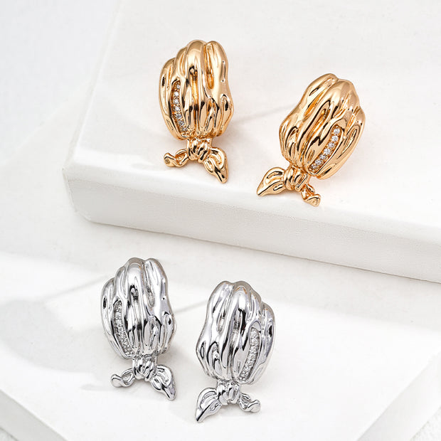 "Silent Era" Earrings