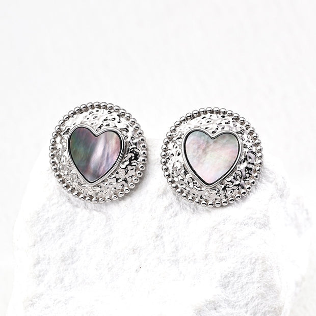 "Amour Élégance" Heart Duo Earrings
