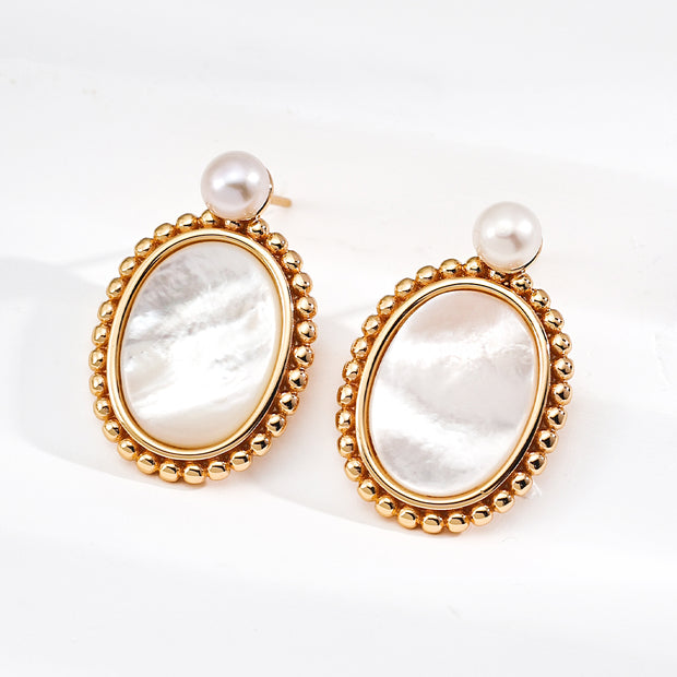 "Reverie" Pearl Earrings